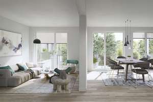 Gemütliche 3 Zimmer Wohnung mit Westbalkon zum Innenhof