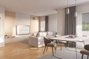 Attraktive 3-Zimmerwohnung, lichtdurchflutet und mit Terrasse und Gartenanteil – Fluderstraße 29+31, 93059 Reinhausen, Regensburg – Vorschaubild 3
