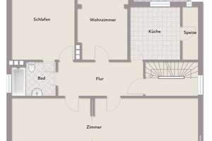 Stilvolle 4-Zimmer-Altbauwohnung mit Balkon in ruhiger Lage  – Die vollständige Adresse der Immobilie erhältst du vom Anbieter., 28211 Radio Bremen, Bremen – Vorschaubild 6