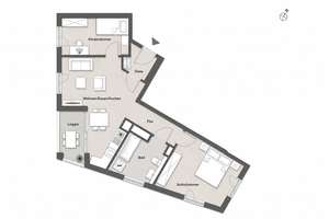 🅝🅔🅤 | Neuwertige 3-Zi.-Whg. mit West-Loggia, EBK & XL-TG-Stellplatz in München-Obermenzing – Hermine-von-Parish-Straße 3, 81245 Neupasing, München – Vorschaubild 18