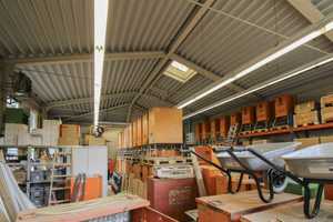 Wohnen und Arbeiten an einem Ort! EFM mit Werkhalle, Garten, und Garage – Chemnitz – Vorschaubild 10