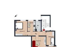 Zentrumsnahe 3-Zimmer-Wohnung sucht Nachmieter // 1.OG rechts – Danziger Str. 2, 38440 Wohltberg, Wolfsburg – Vorschaubild 14