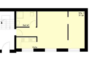 Helles, freundliches EG City-Appartement mit EBK in ruhiger Lage 39qm – Grabenstrasse 5a, 58095 Mittelstadt, Hagen – Vorschaubild 13