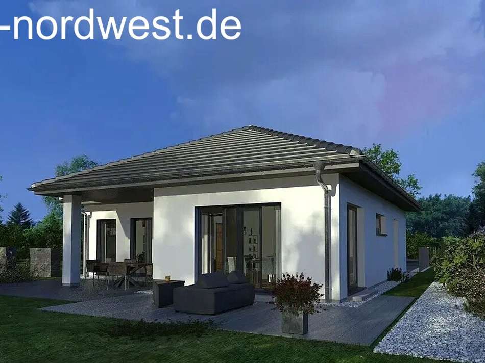 Bungalow 2 Walmdach