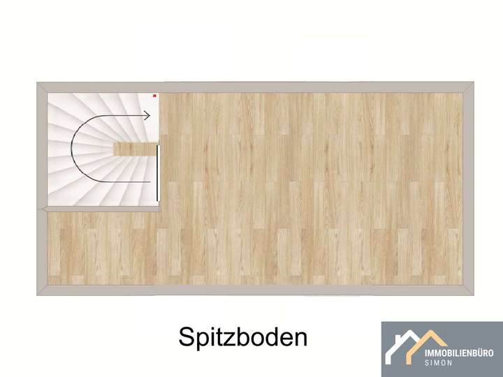 Grundriss Spitzboden