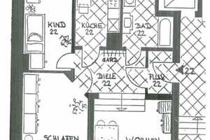 Gepflegte 3-Zimmer-Hochparterre-Wohnung mit Balkon in wunderschönem Altbau – Shakespearestraße 5, 4107 Leipzig – Vorschaubild 10