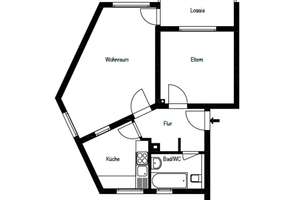 2-Zimmer-Eigentumswohnung mit Balkon. – Die vollständige Adresse der Immobilie erhältst du vom Anbieter., 42651 Solingen-Mitte, Solingen – Vorschaubild 6