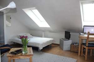 1-Zi-Dachgeschosswohnung im Kreuzviertel