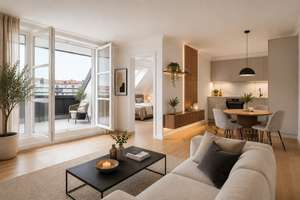 Verkauft!
Edle Dachterrassenwohnung in der Altstadt - mit Blick auf die Münchner Wahrzeichen! – Die vollständige Adresse der Immobilie erhältst du vom Anbieter., 80331 Hackenviertel, München – Vorschaubild 2