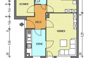 Sanierte 2 Zimmer Wohnung! – Goebelstr. 30, 13627 Charlottenburg-Nord, Berlin – Vorschaubild 2