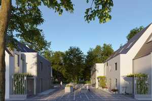 Isernhagen-Süd: Endhaus mit 4 Schlafzimmern, Garten, Fußbodenheizung sehr große Terrasse, Tiefgarage – Varrelheide 6E, 30657 Hannover – Vorschaubild 4