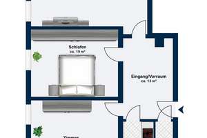 Wohnung mit Charakter: 3-Zimmerwohnung im Altbau mit Garten – 70184 Bopser, Stuttgart – Vorschaubild 8