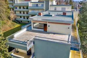 MHI - BESTPREIS IN SPITZENLAGE! Penthouse mit Lift, 120 m² Sonnenterrasse und Traumblick - Nerotal