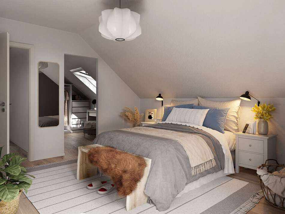 Wohnbeispiel Schlafzimmer