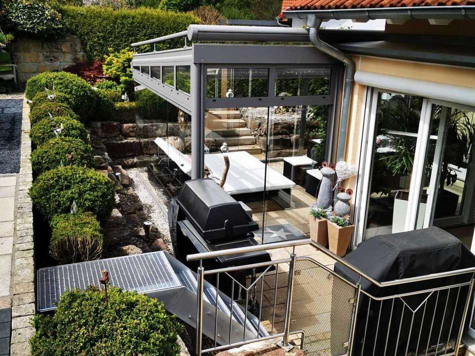 Hochwertige Pergola Ansicht 2