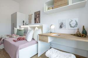 Ankommen. Wohlfühlen. Zuhause sein. Vollmöbliertes Zimmer – Birkenauer Str. 51, 68309 Käfertal, Mannheim – Vorschaubild 6