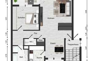 Adrette 3-Zi-Whg in ruhiger Wohngegend – Die vollständige Adresse der Immobilie erhältst du vom Anbieter., 89079 Wiblingen, Ulm – Vorschaubild 16