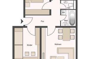 Gemütliche 3-Zimmer-Wohnung mit Garage und Balkon in RT-Rommelsbach! – Die vollständige Adresse der Immobilie erhältst du vom Anbieter., 72760 Rommelsbach, Reutlingen – Vorschaubild 10