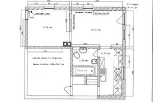 Praktische, modernisierte 2-ZKB, Terrasse, ruhiger, sonnige Westlage, Waldnähe