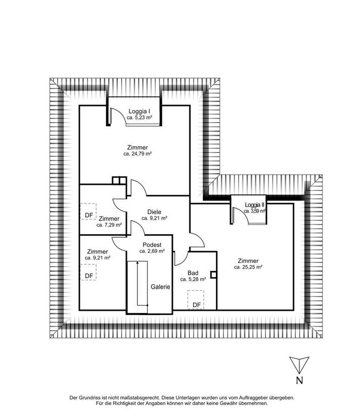 Grundriss Obergeschoss