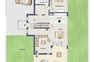 Sonnenanbeter aufgepasst: Modernes Einfamilienhaus mit Einliegerwohnung und Garten! Einmaliger Blick – Ludwigsburg (Kreis) – Vorschaubild 15