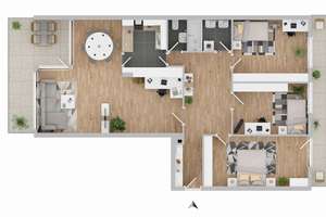 Wohnen mit Aussicht: 4-Zimmerwohnung mit Blick auf den Stuttgarter Fernsehturm – Die vollständige Adresse der Immobilie erhältst du vom Anbieter., 70619 Heumaden, Stuttgart – Vorschaubild 14