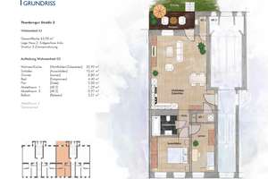 * Leipzig * Reudnitz * 3 Zimmer Wohnung * Terrasse * – Die vollständige Adresse der Immobilie erhältst du vom Anbieter., 4317 Reudnitz-Thonberg, Leipzig – Vorschaubild 15
