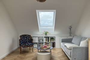 Gemütliche 2-Raum-Dachgeschosswohnung mit Dachloggia in Leipzig –