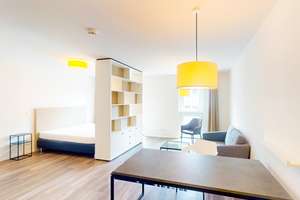 Stimmiges Gesamtkonzept: Möblierte 1-Zimmer-Wohnung ! – Wandalenweg 5, 20097 Hammerbrook, Hamburg – Vorschaubild 4