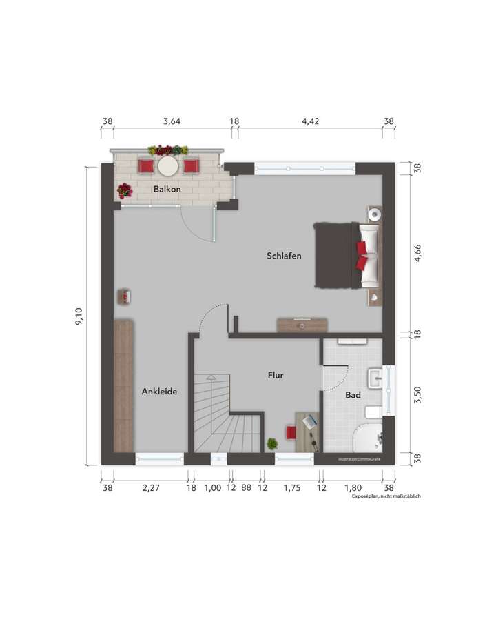 Obergeschoss Aktuell