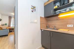 Möbliertes Studentenapartment an den Isarauen – Kapitalanlage in Bestlage!  – Die vollständige Adresse der Immobilie erhältst du vom Anbieter., 80939 Obere Isarau, München – Vorschaubild 5