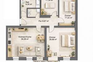 Traumhafte 4-Zimmer-Altbauwohnung mit kleinem Balkon am Schustehrusspark! RENOVIERT & BEZUGSFREI! – Schustehrusstraße 28, 10585 Charlottenburg, Berlin – Vorschaubild 18