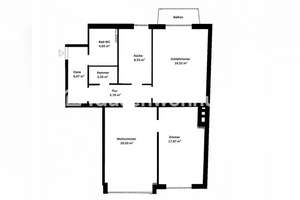 Tauschwohnung: 83qm 3Zi zentral in Altstadt gegen 3Zimmer in 81371 / 81379 – Die vollständige Adresse der Immobilie erhältst du vom Anbieter., 80331 Angerviertel, München – Vorschaubild 2