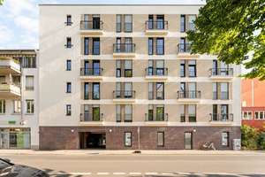 ** Modernes, vollmöbliertes 1-Zimmer-Apartment mit EINBAUKÜCHE und gemeinschaftlicher DACHTERRASS... – 4317 Reudnitz-Thonberg, Leipzig – Vorschaubild 12