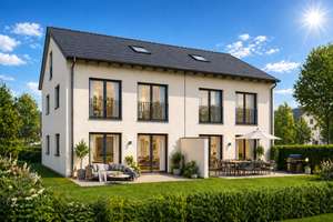 Aktionshaus! Lichdurchflutete Neubaudoppelhaushälfte in Nittenau-Bergham – Die vollständige Adresse der Immobilie erhältst du vom Anbieter., 93149 Nittenau – Vorschaubild 1