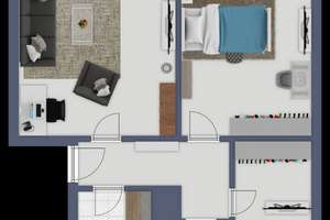 2,5 Zimmer-Wohnung mit Tageslichtbad und Wanne im Hochparterre – Klipperstr. 4, 23558 Buntekuh, Lübeck – Vorschaubild 31