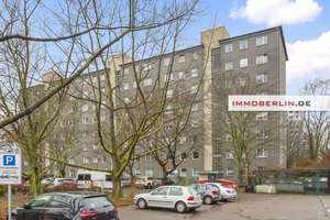 IMMOBERLIN.DE - Nette Aussichten! Helle Wohnung mit Westloggia in Ruhelage & Pkw-Stellplatz