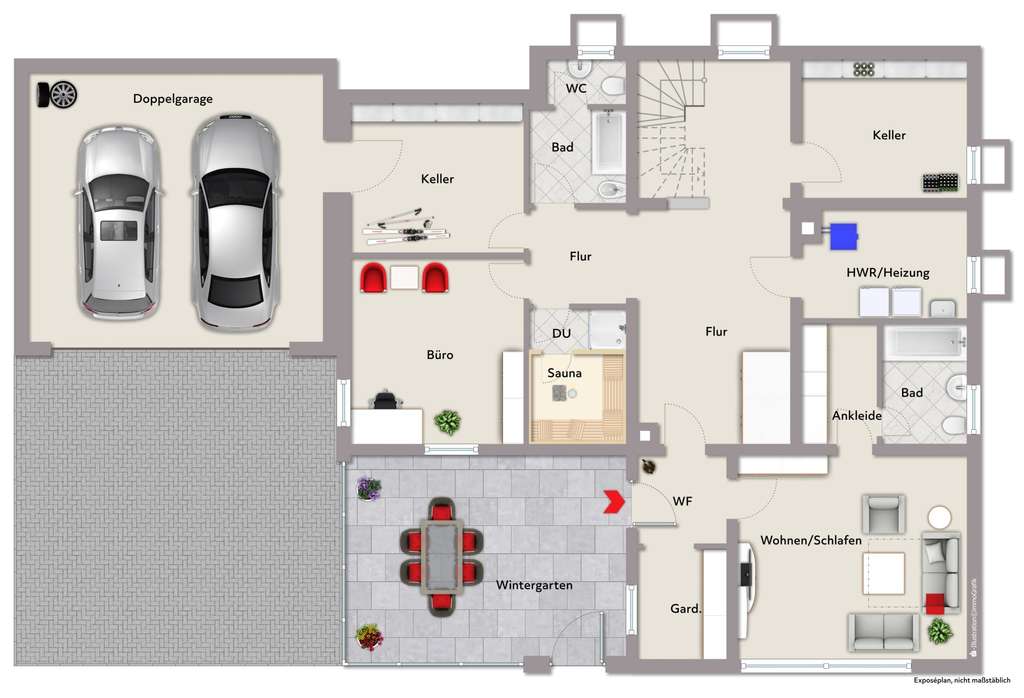 Immobilie in Ammerndorf - Einfamilienhaus mit Enliegerwohnung in Ammerndorf...Viel Platz und toller Blick inklusive!  - Bild 1
