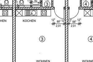Schöne 2 Zimmer Wohnung in Bielefeld mit Südbalkon – Burgstraße 6, 33602 Mitte, Bielefeld – Vorschaubild 4