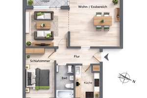 Zentrale 3 Zimmer Wohnung in Borgfelde – Die vollständige Adresse der Immobilie erhältst du vom Anbieter., 20535 Borgfelde, Hamburg – Vorschaubild 16