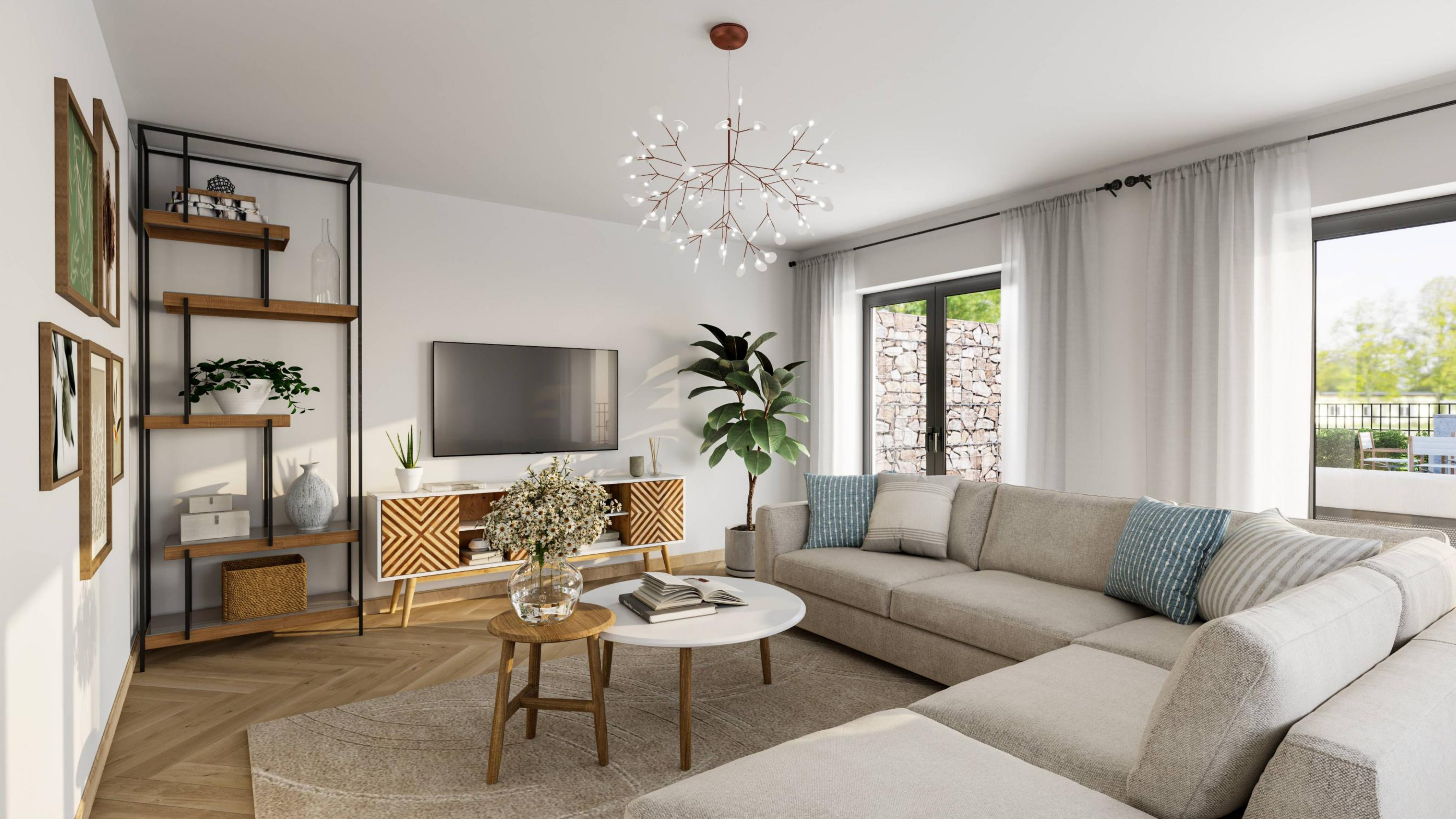 Immobilie in Bruckberg - Stilvolles Townhouse mit Garten und Keller – modernes Wohnen in ruhiger Lage von Bruckberg - Bild 0