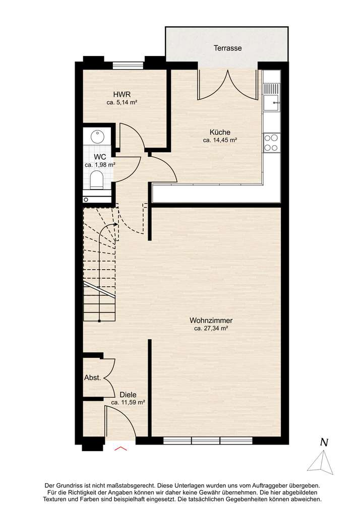 Grundriss Erdgeschoss