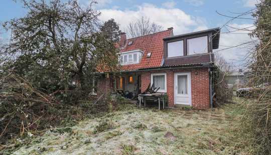 Bild von Erbbaurecht - Abbruchreifes Einfamilienhaus inkl. Stall mit Garten am Teich in Wiemersdorf