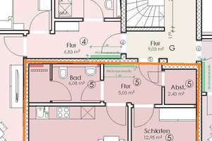 HEIMAT 8 Wohnung 5 – Die CITYWOHNUNG  – Die vollständige Adresse der Immobilie erhältst du vom Anbieter., 85551 Kirchheim bei München – Vorschaubild 8