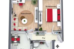 2-Zimmerwohnung mit Loggia und Balkon – Die vollständige Adresse der Immobilie erhältst du vom Anbieter., 68167 Neckarstadt-Ost/Wohlgelegen, Mannheim – Vorschaubild 39