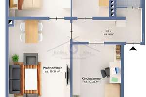 Moin Bremen: Moderne 3-Zimmer-Wohnung mit Balkon – Die vollständige Adresse der Immobilie erhältst du vom Anbieter., 28205 Hulsberg, Bremen – Vorschaubild 18