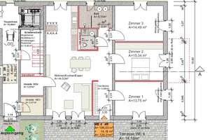 Barrierefreie 4-Zimmerwohnung mit Terrasse im KfW-55-Effizienzhaus – Die vollständige Adresse der Immobilie erhältst du vom Anbieter., 99090 Alach, Erfurt – Vorschaubild 5