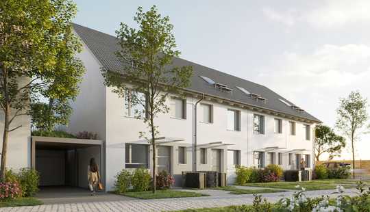 Bild von Neubau Reihenhaus im alten Ortskern von Mainz Kostheim - Carport & Stellplatz inklusive!