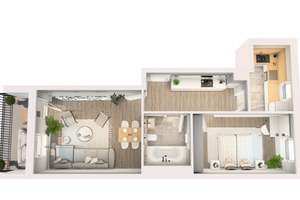 Vermietete 2-Raum-Wohnung mit Süd-Balkon in Dresden-Neustadt – Johann-Meyer-Straße 13 b, 1097 Leipziger Vorstadt, Dresden – Vorschaubild 6