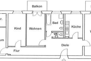 Bad Freienwalde: 4-Raumwohnung am Waldrand – Danckelmannstraße  4, 16259 Bad Freienwalde (Oder) – Vorschaubild 5